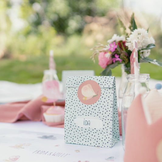Gastgeschenke Mitgebsel zum Kindergeburtstag Motto Schmetterling