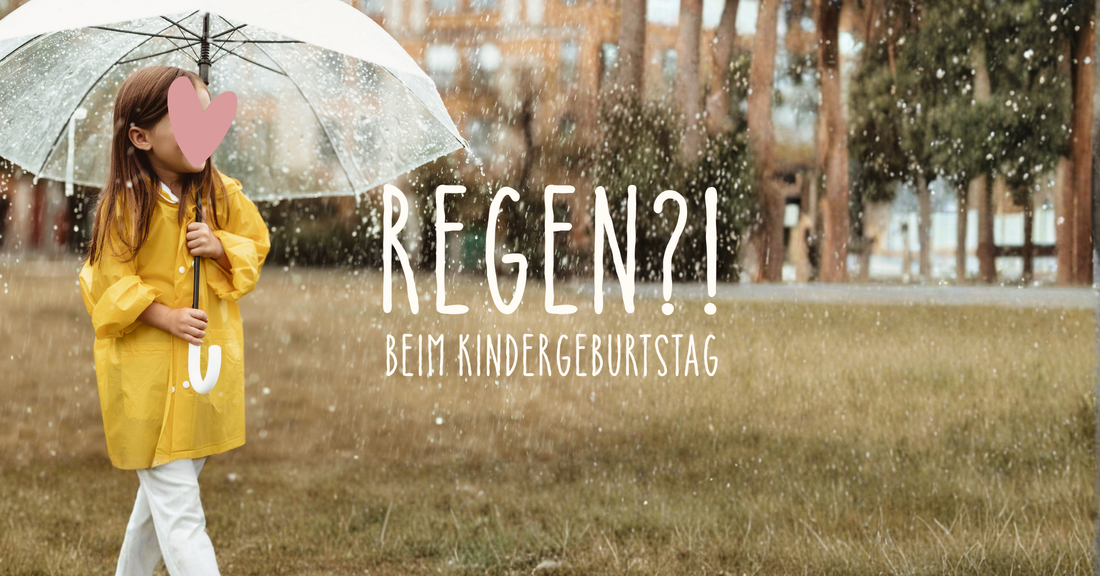 Kindergeburtstag: Was tun bei schlechtem Wetter?