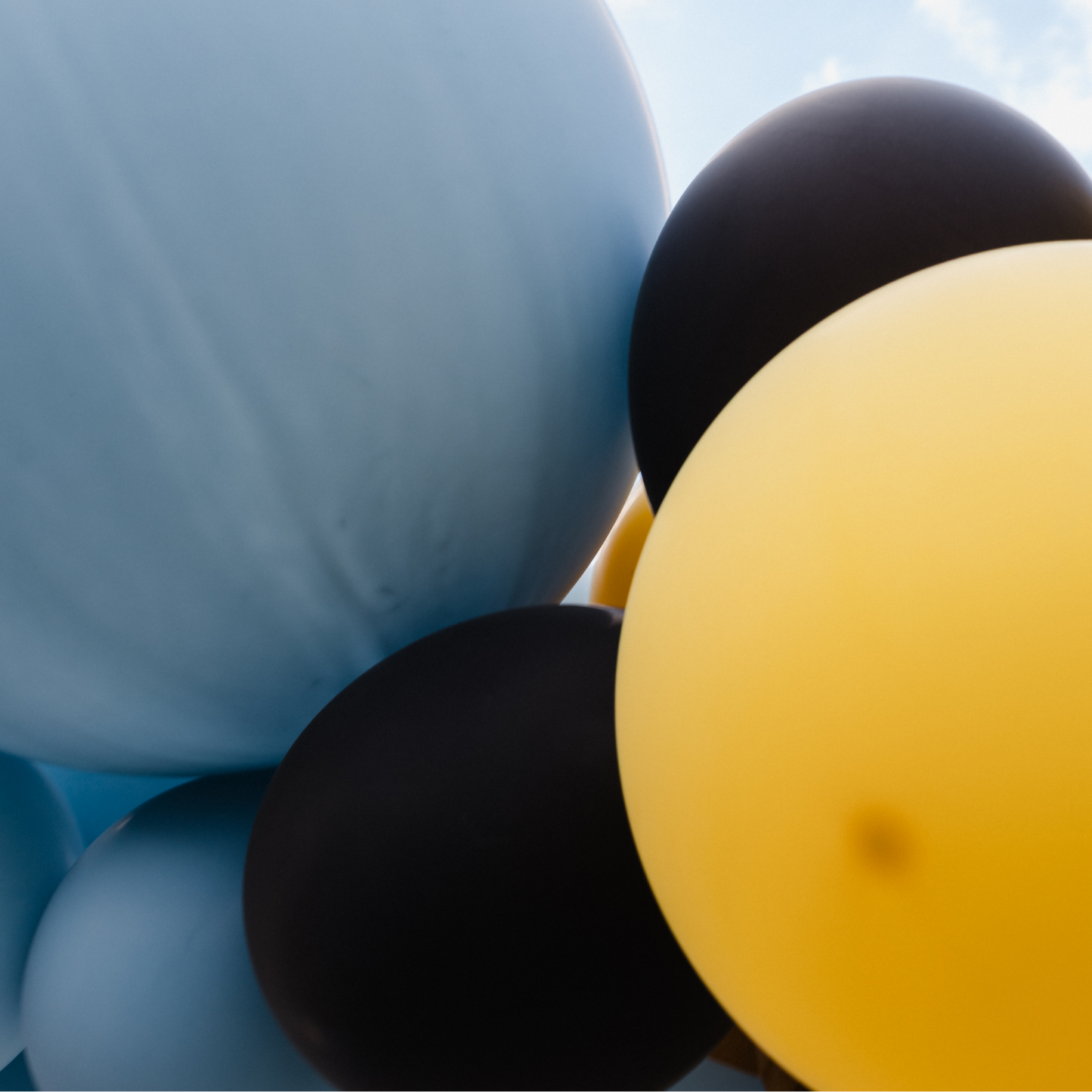 Bio-Ballongirlande "Baustelle"