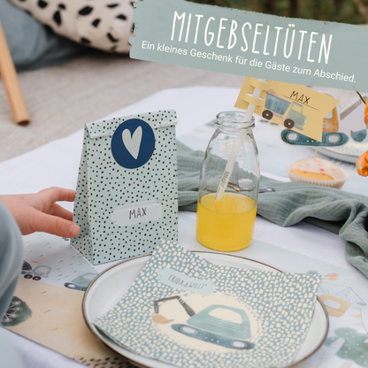 Baustellen-Mitgebseltüte