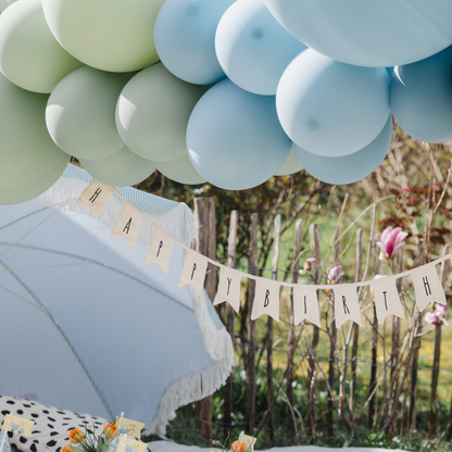 Wimpelkette „Happy Birthday“